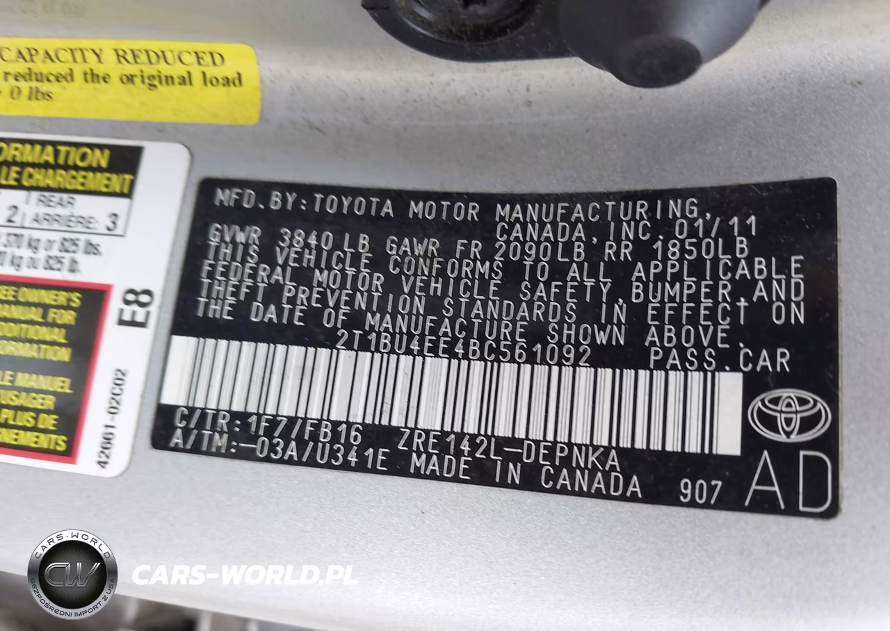 2011 Toyota Corolla Le VIN:2T1BU4EE4BC561092 - 9