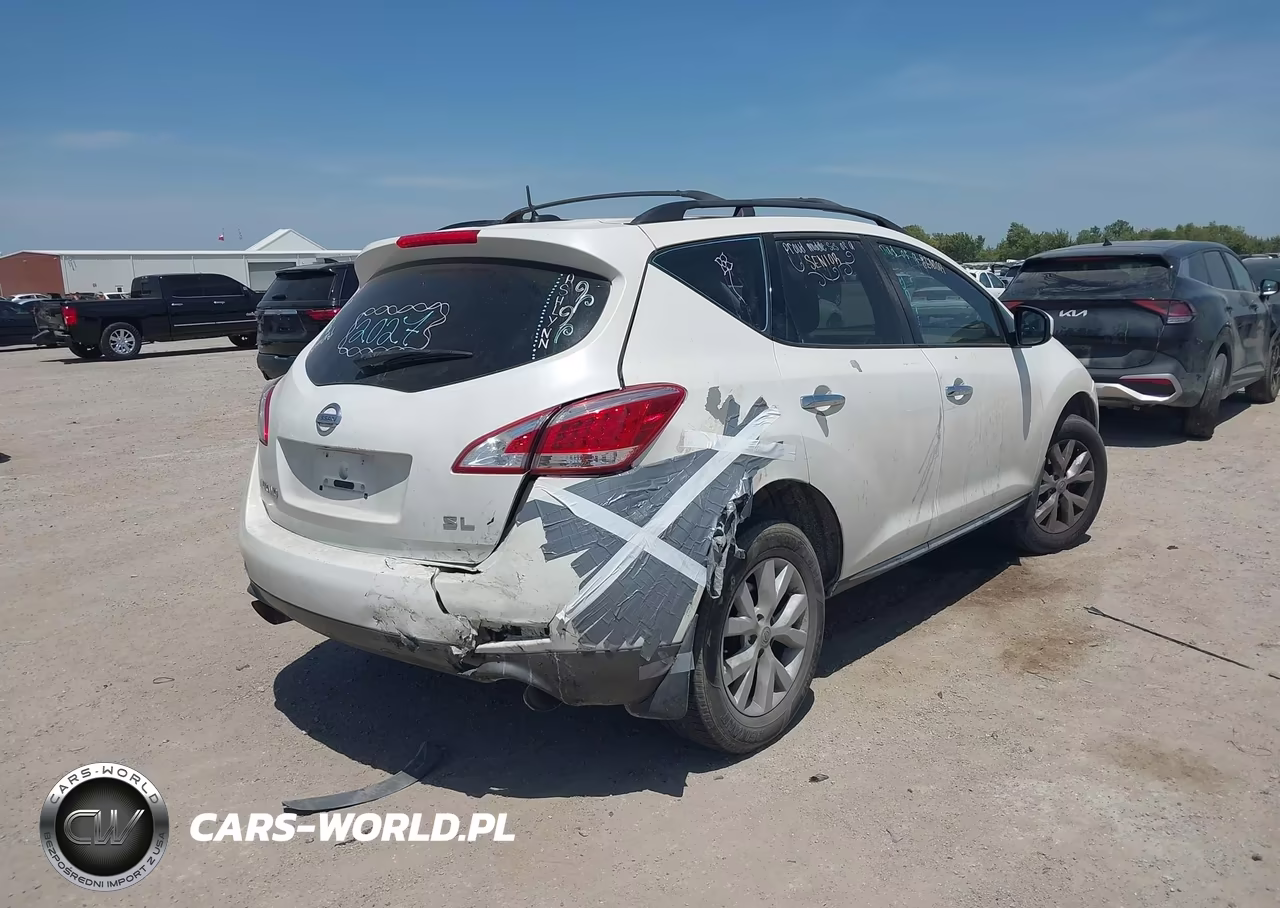 2014 Nissan Murano Sl VIN:JN8AZ1MU8EW413872 - 6