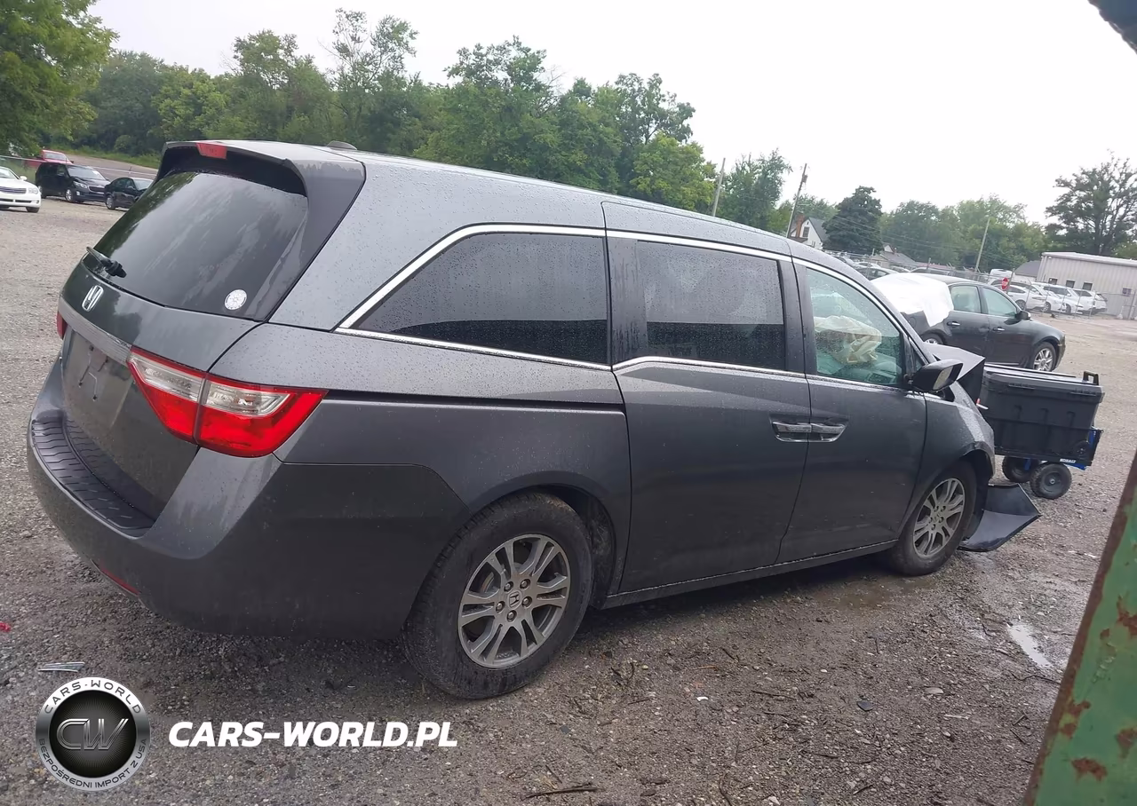 2011 Honda Odyssey Ex-L VIN:5FNRL5H61BB103355 - 14