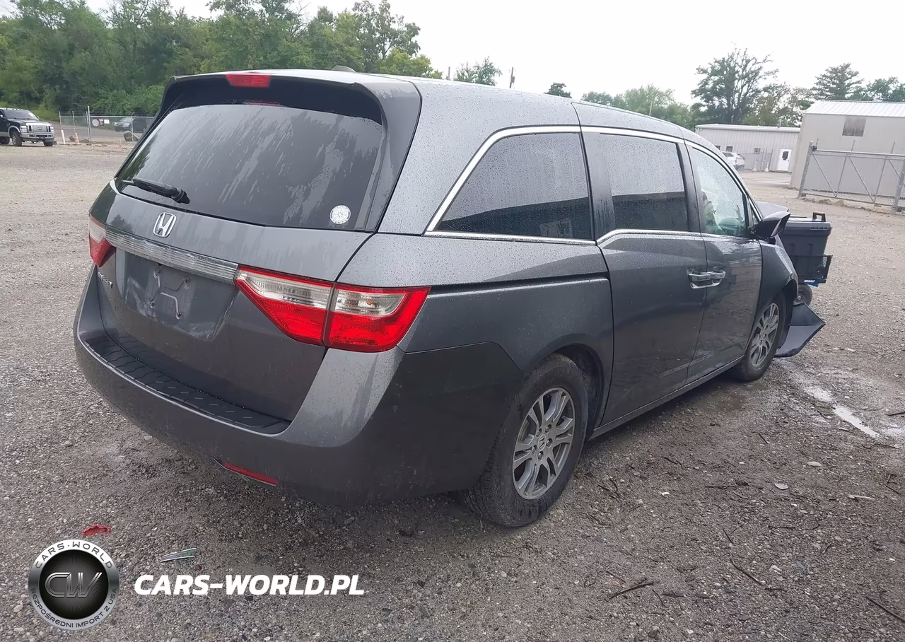 2011 Honda Odyssey Ex-L VIN:5FNRL5H61BB103355 - 4