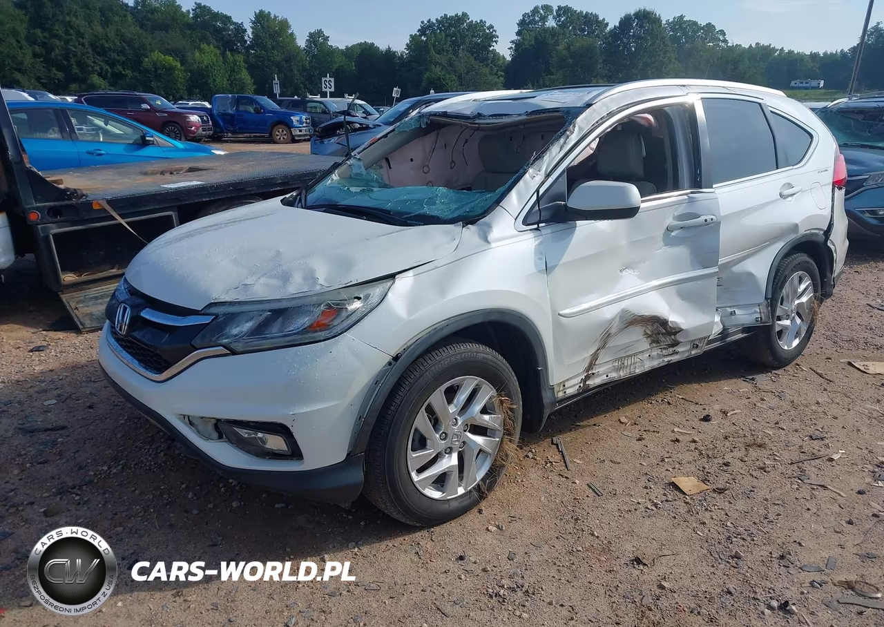 2015 Honda Cr-V Ex-L VIN:5J6RM3H7XFL006565 - 2