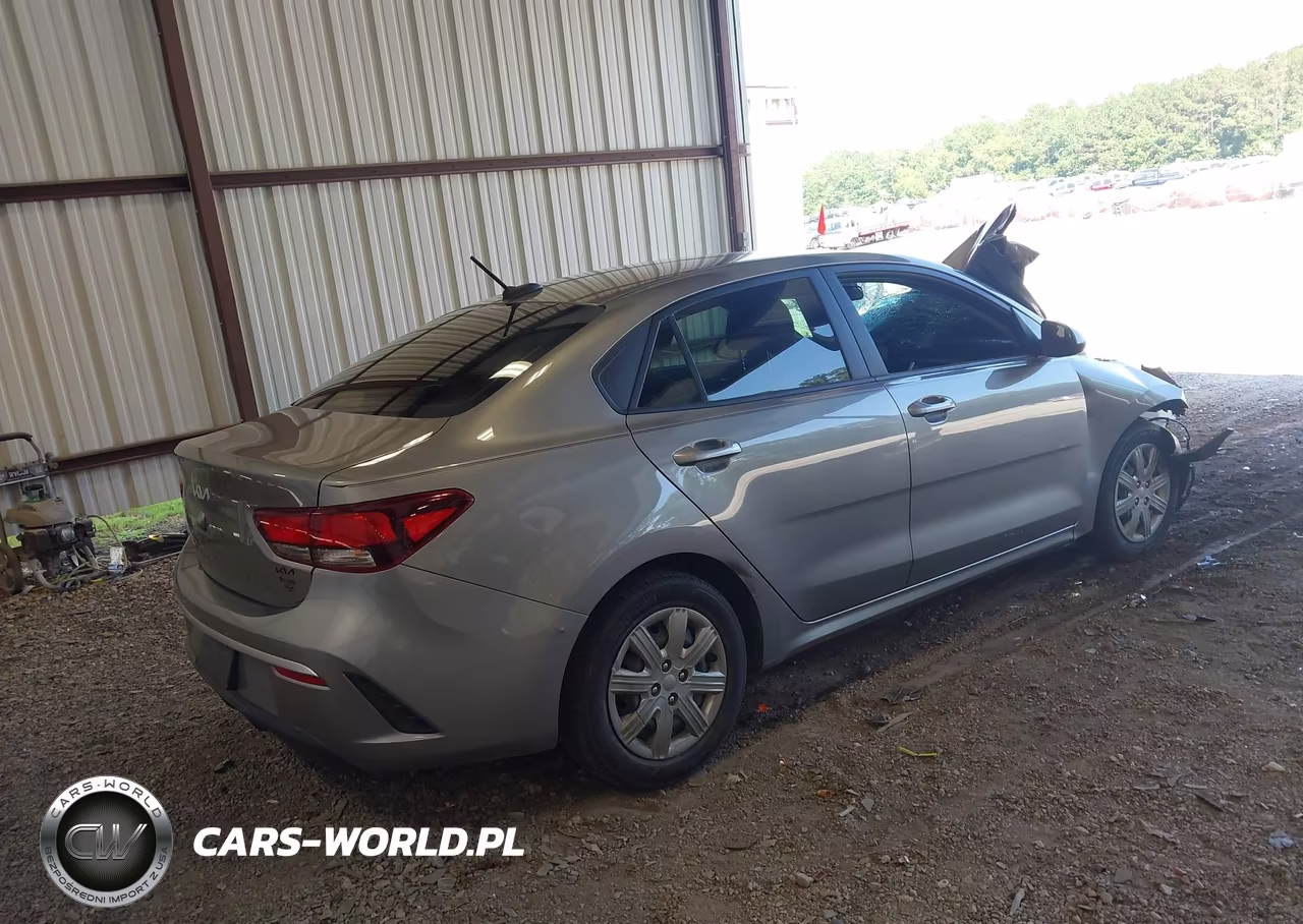 2022 Kia Rio S VIN:3KPA24AD5NE486973 - 4