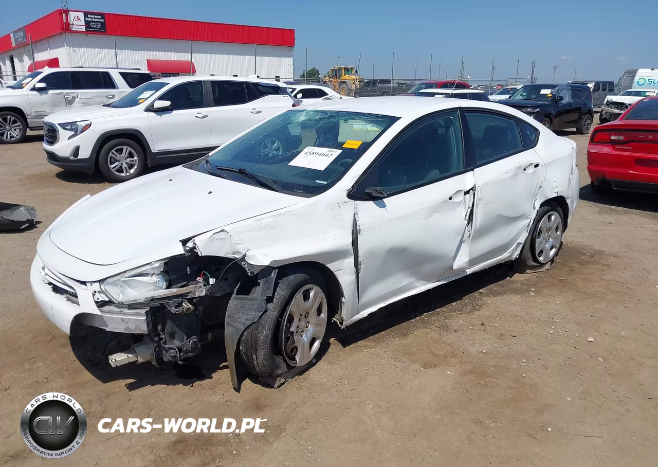 2014 Dodge Dart Se VIN:1C3CDFAA8ED697224 - 2