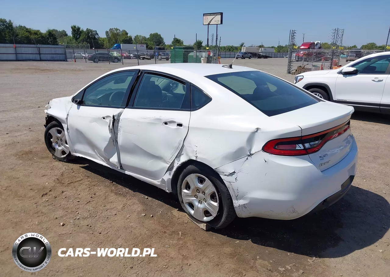2014 Dodge Dart Se VIN:1C3CDFAA8ED697224 - 3