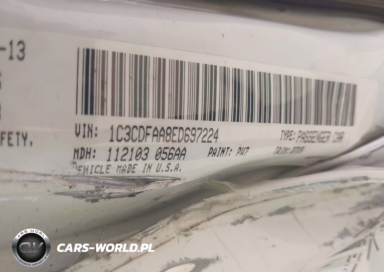 2014 Dodge Dart Se VIN:1C3CDFAA8ED697224 - 9