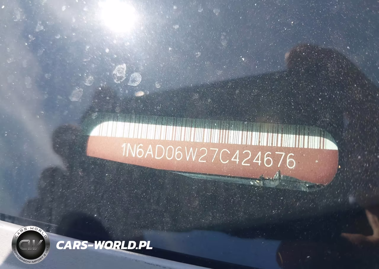 2007 Nissan Frontier Se VIN:1N6AD06W27C424676 - 12