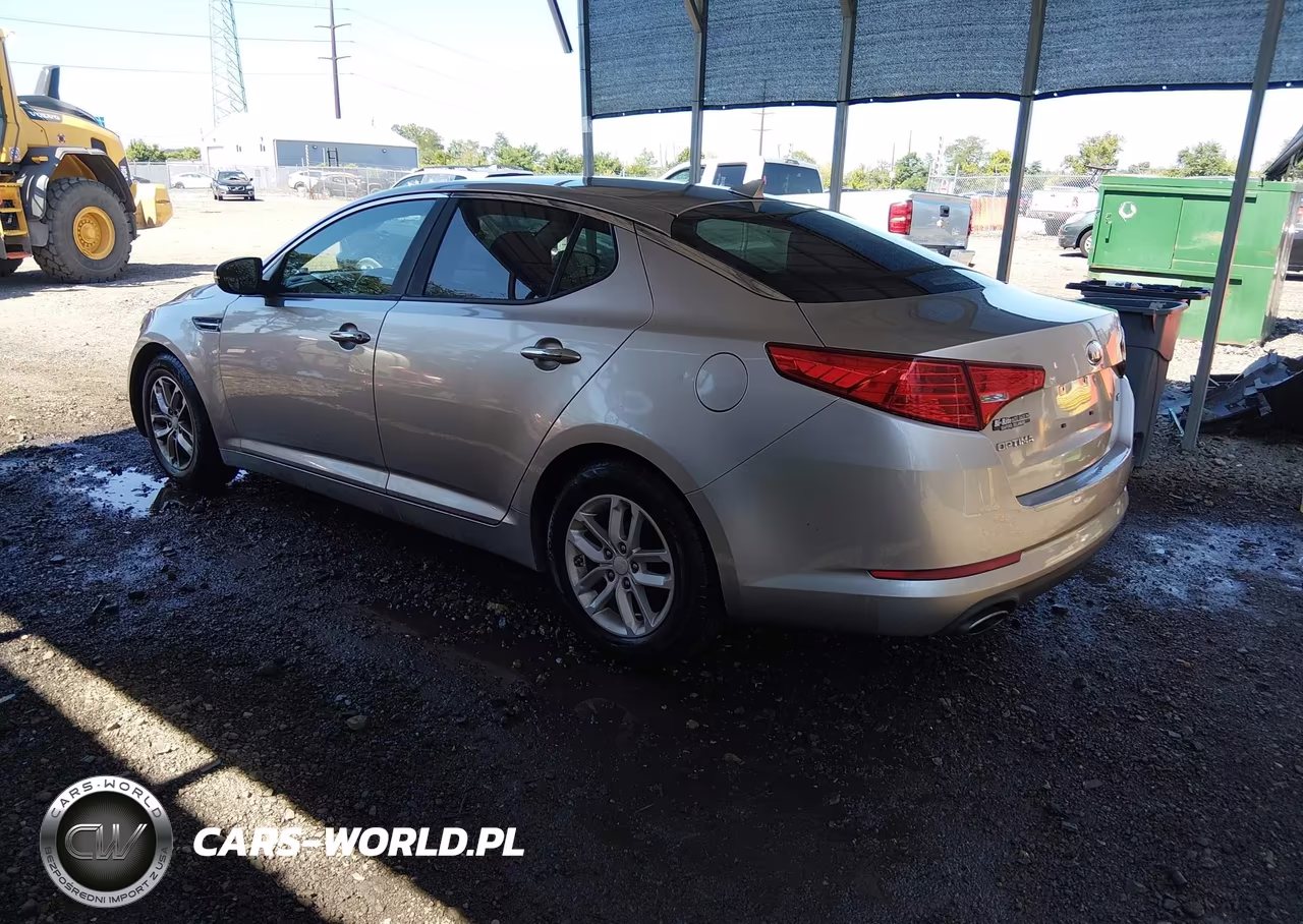 2013 Kia Optima Lx VIN:KNAGM4A74D5334947 - 3