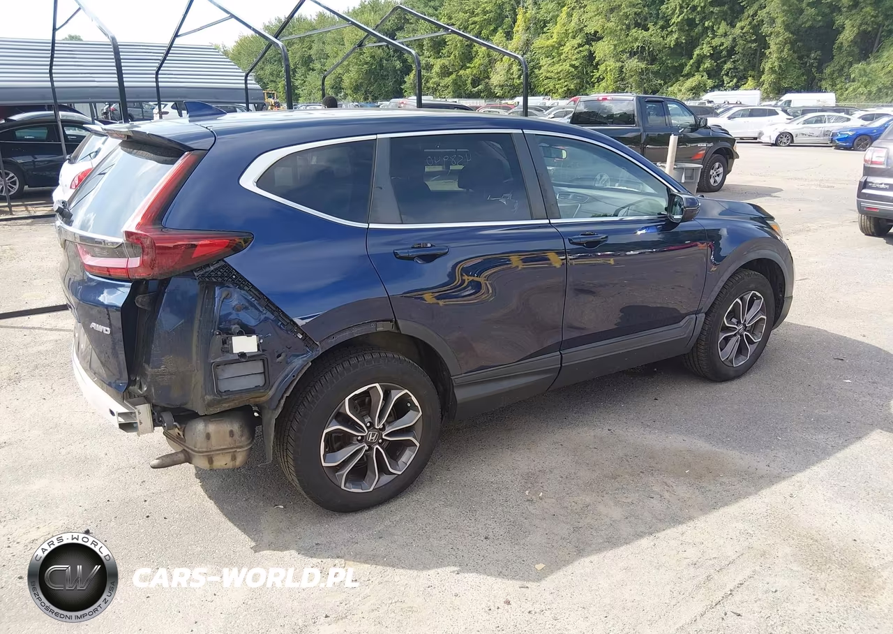 2020 Honda Cr-V Awd Ex VIN:2HKRW2H54LH621248 - 4