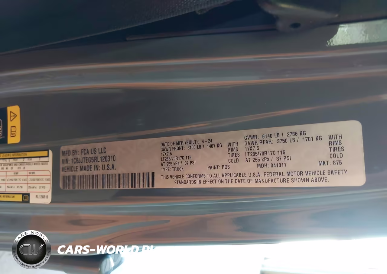 2024 Jeep Gladiator Mojave X VIN:1C6JJTEG5RL120310 - 9