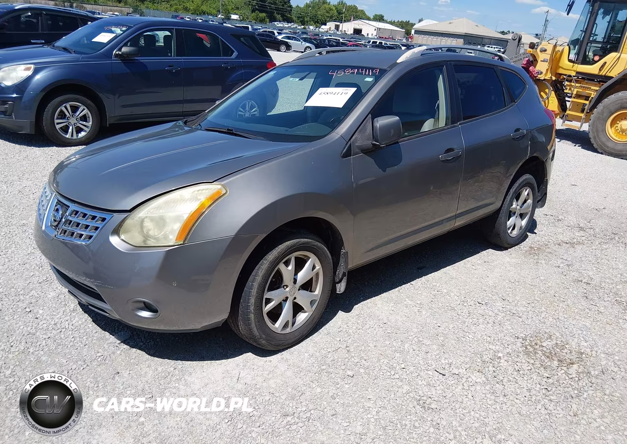 2008 Nissan Rogue Sl VIN:JN8AS58T68W302724 - 2