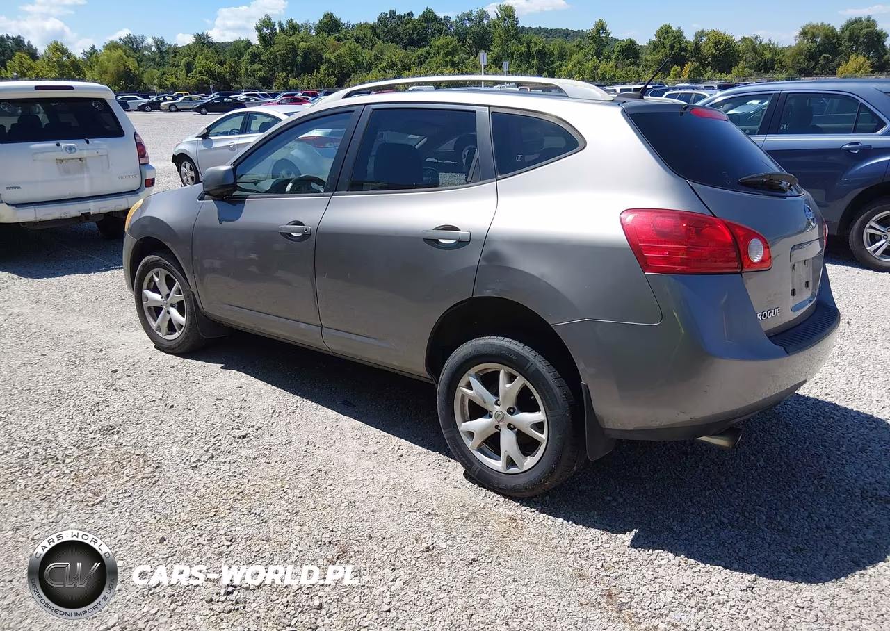 2008 Nissan Rogue Sl VIN:JN8AS58T68W302724 - 3