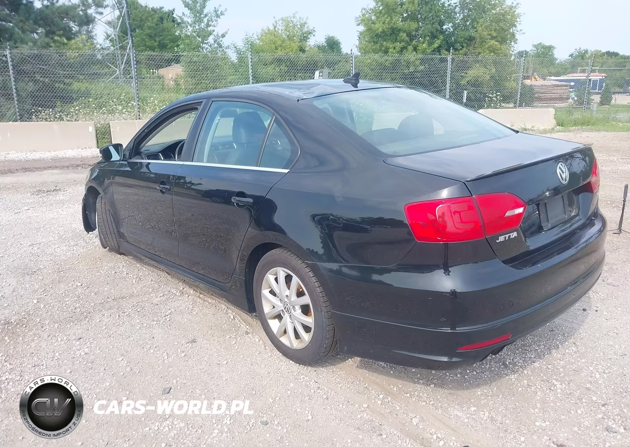 2014 Volkswagen Jetta 1.8T Se VIN:3VWD07AJ1EM404167 - 3