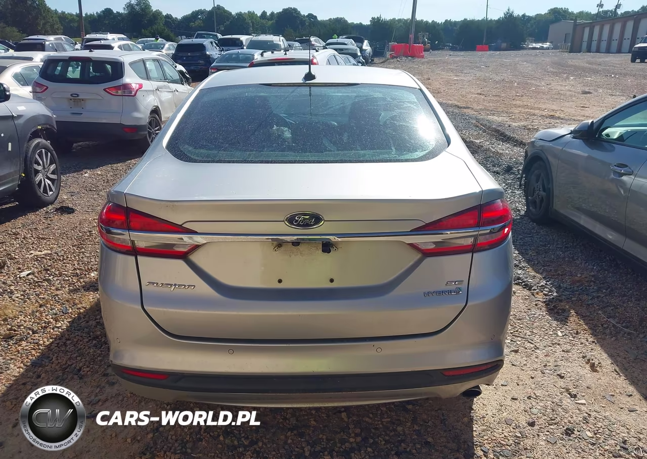 2018 Ford Fusion Hybrid Se VIN:3FA6P0LU5JR220102 - 16