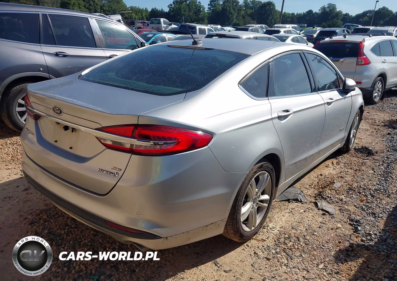 2018 Ford Fusion Hybrid Se VIN:3FA6P0LU5JR220102 - 4