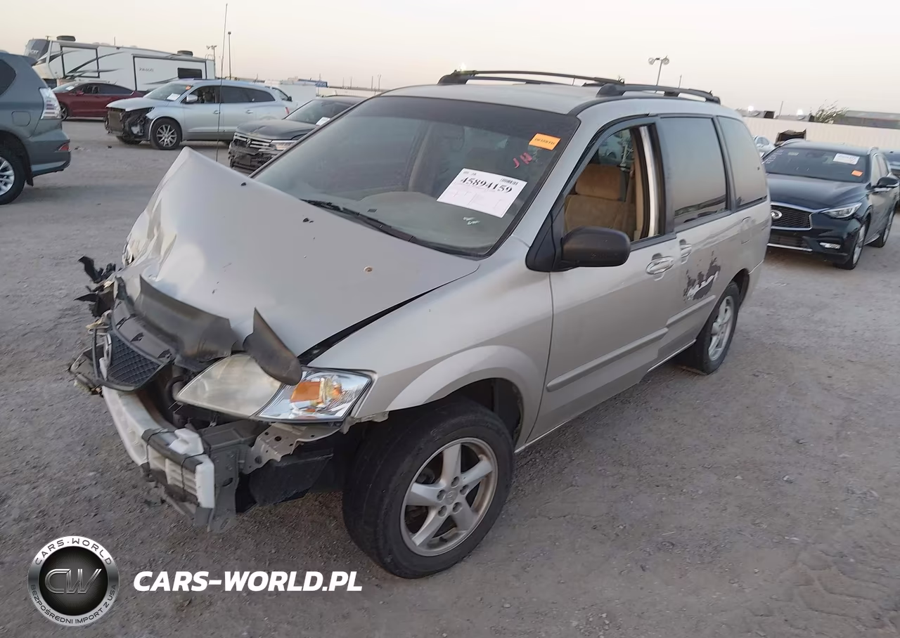 2003 Mazda Mpv Es-Lx-Lx-Sv VIN:JM3LW28A630338342 - 2