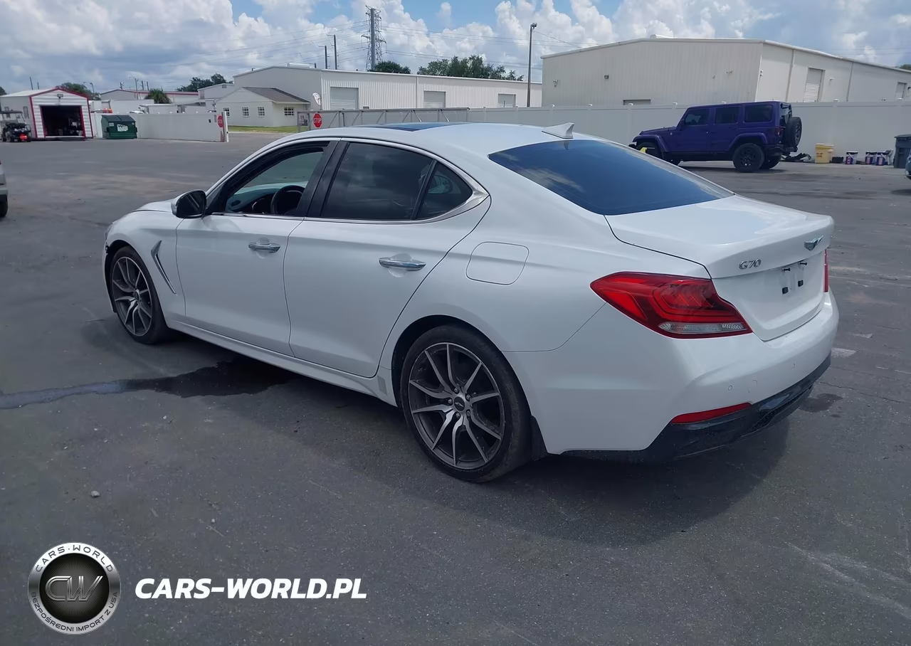 2020 Genesis G70 2.0T Rwd VIN:KMTG44LA5LU050793 - 3