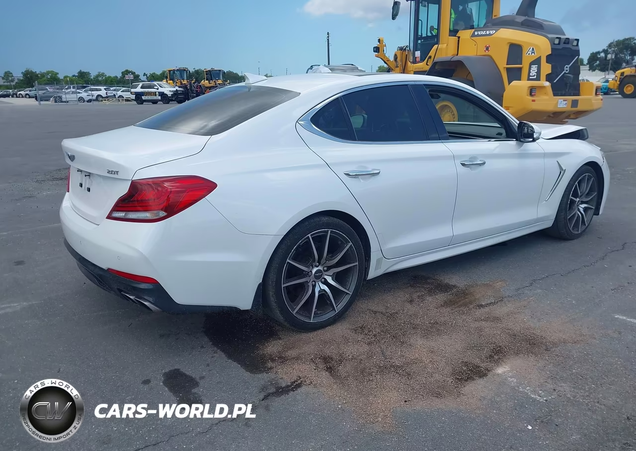 2020 Genesis G70 2.0T Rwd VIN:KMTG44LA5LU050793 - 4