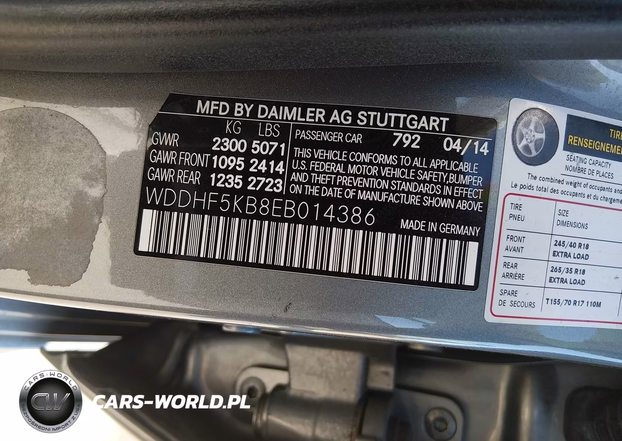 2014 Mercedes-Benz E 350 VIN:WDDHF5KB8EB014386 - 9