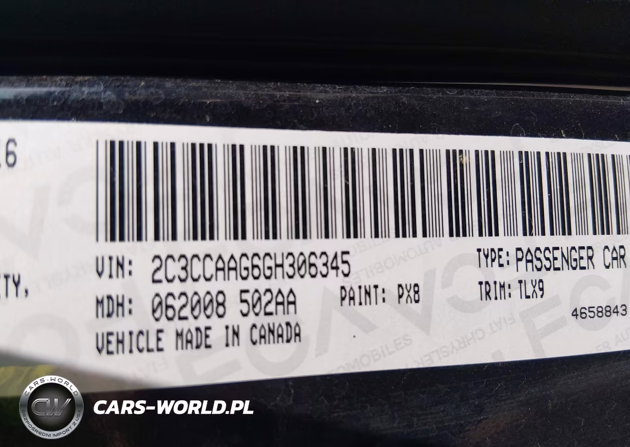 2016 Chrysler 300 Limited VIN:2C3CCAAG6GH306345 - 9