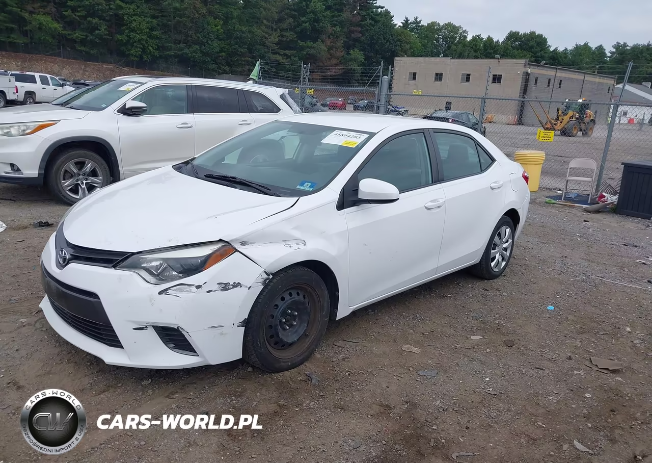2016 Toyota Corolla Le VIN:2T1BURHE8GC633248 - 2
