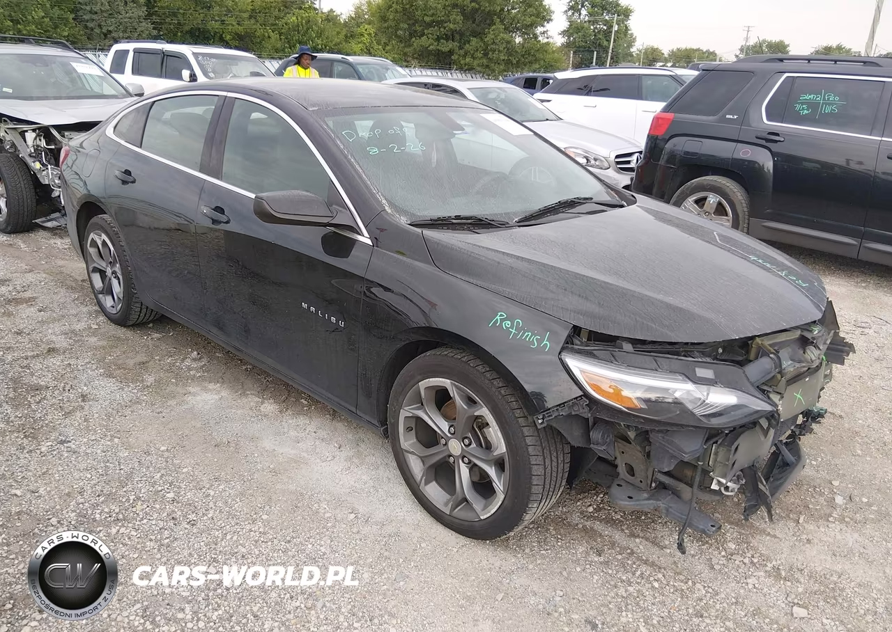 2020 Chevrolet Malibu Fwd Lt VIN:1G1ZD5ST8LF120431 - 1