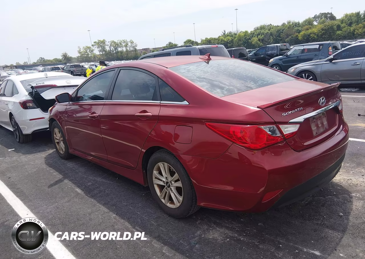 2014 Hyundai Sonata Gls VIN:5NPEB4AC3EH947852 - 3