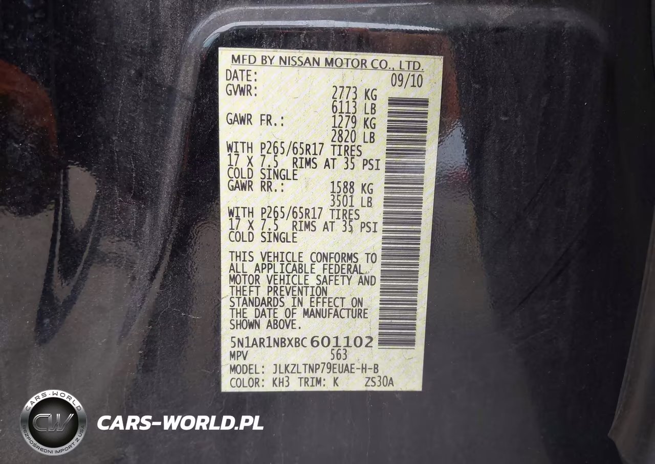 2011 Nissan Pathfinder Silver VIN:5N1AR1NBXBC601102 - 9