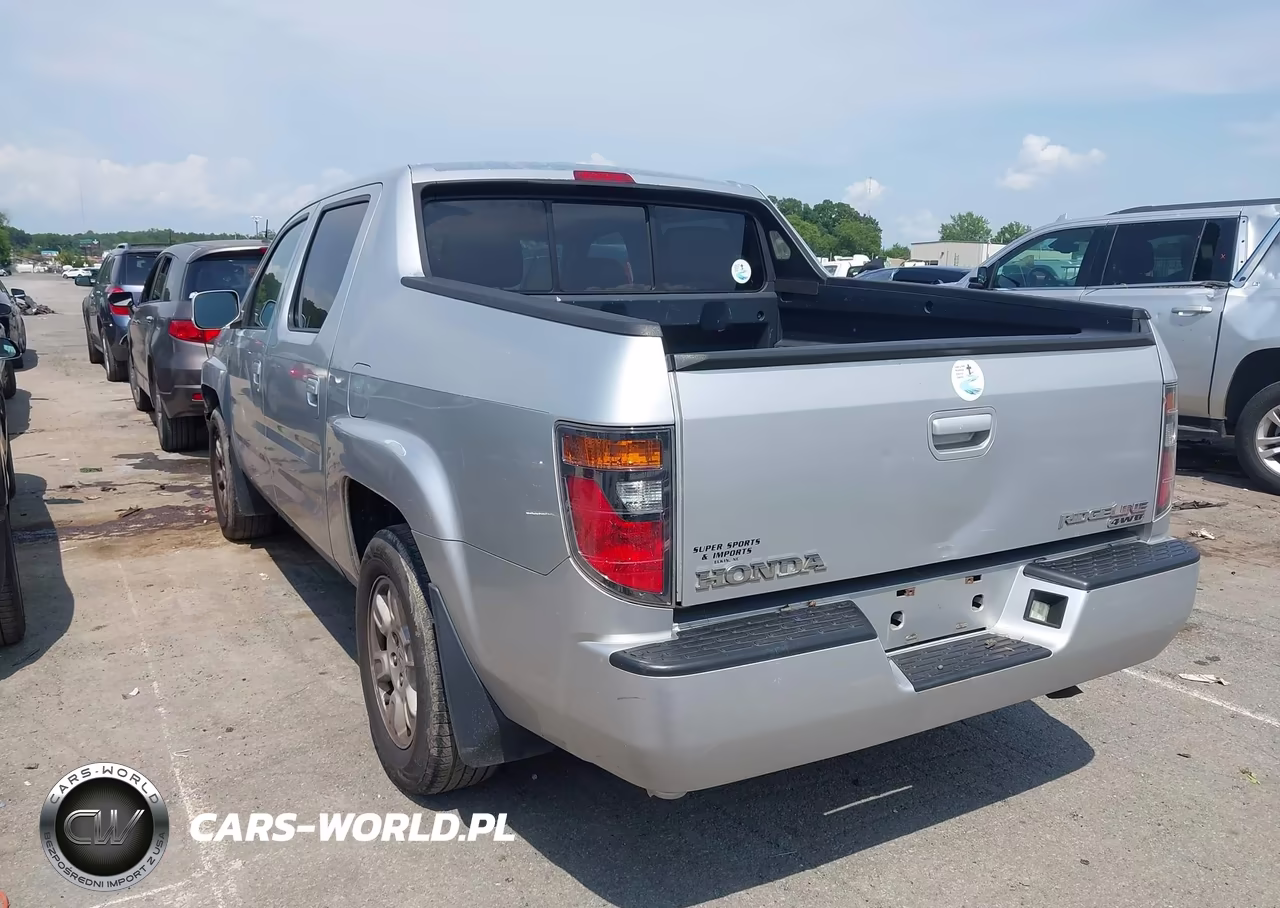 2007 Honda Ridgeline Rtl VIN:2HJYK16527H545656 - 3