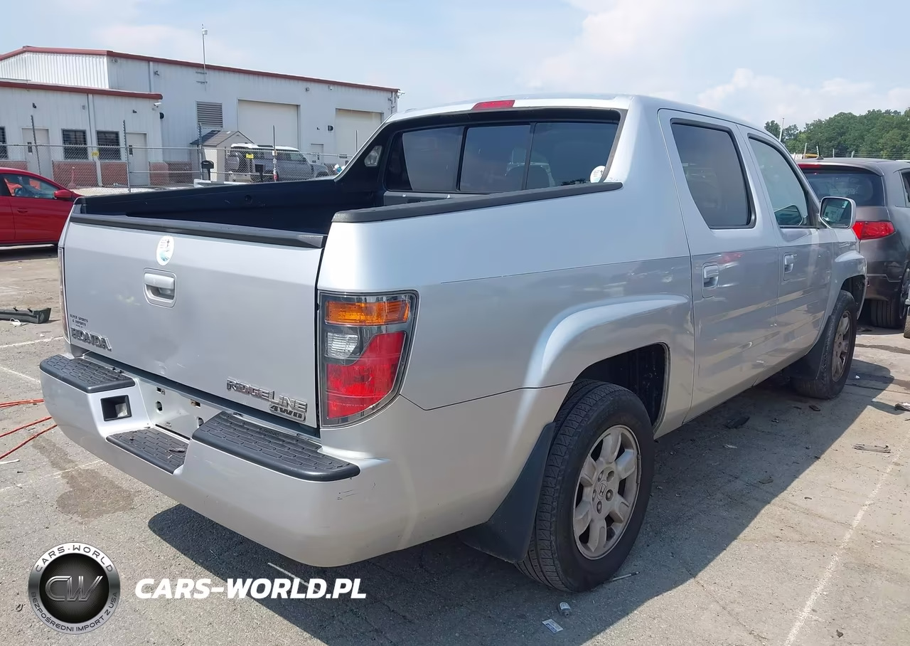 2007 Honda Ridgeline Rtl VIN:2HJYK16527H545656 - 4