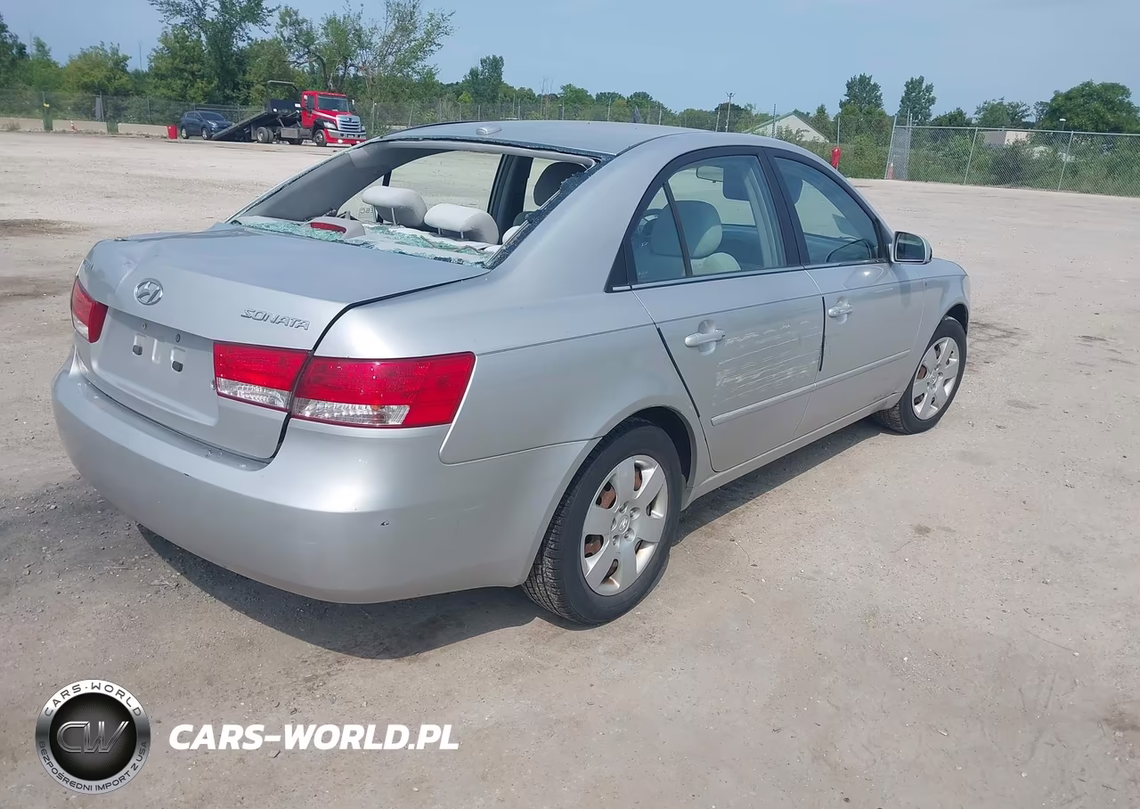 2008 Hyundai Sonata Gls VIN:5NPET46CX8H312847 - 4