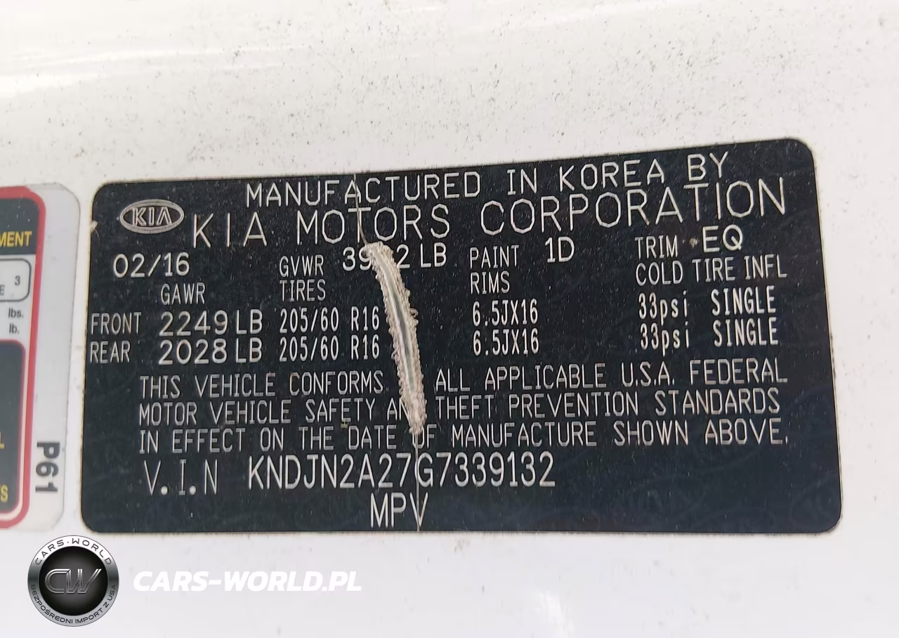 2016 Kia Soul VIN:KNDJN2A27G7339132 - 9