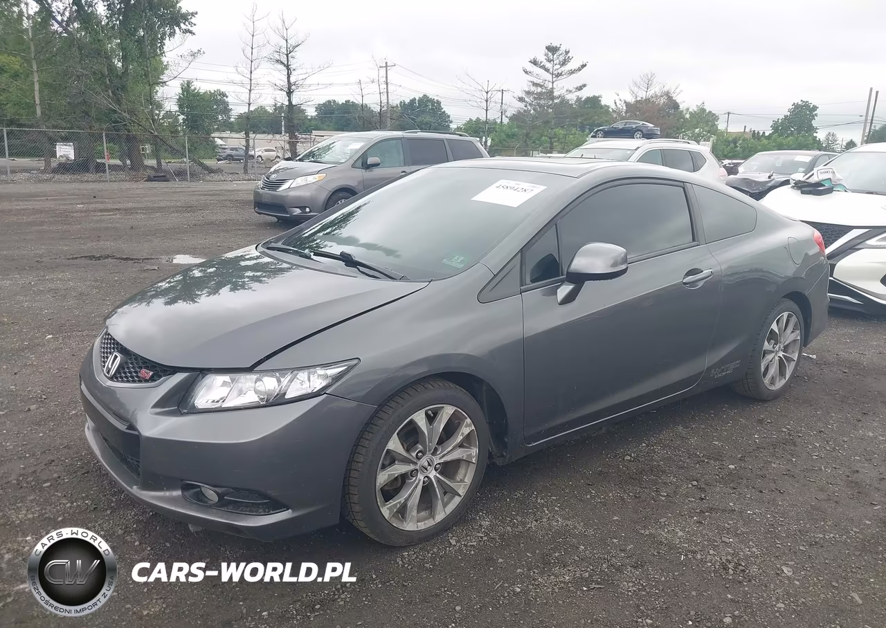 2012 Honda Civic Si VIN:2HGFG4A50CH702781 - 2