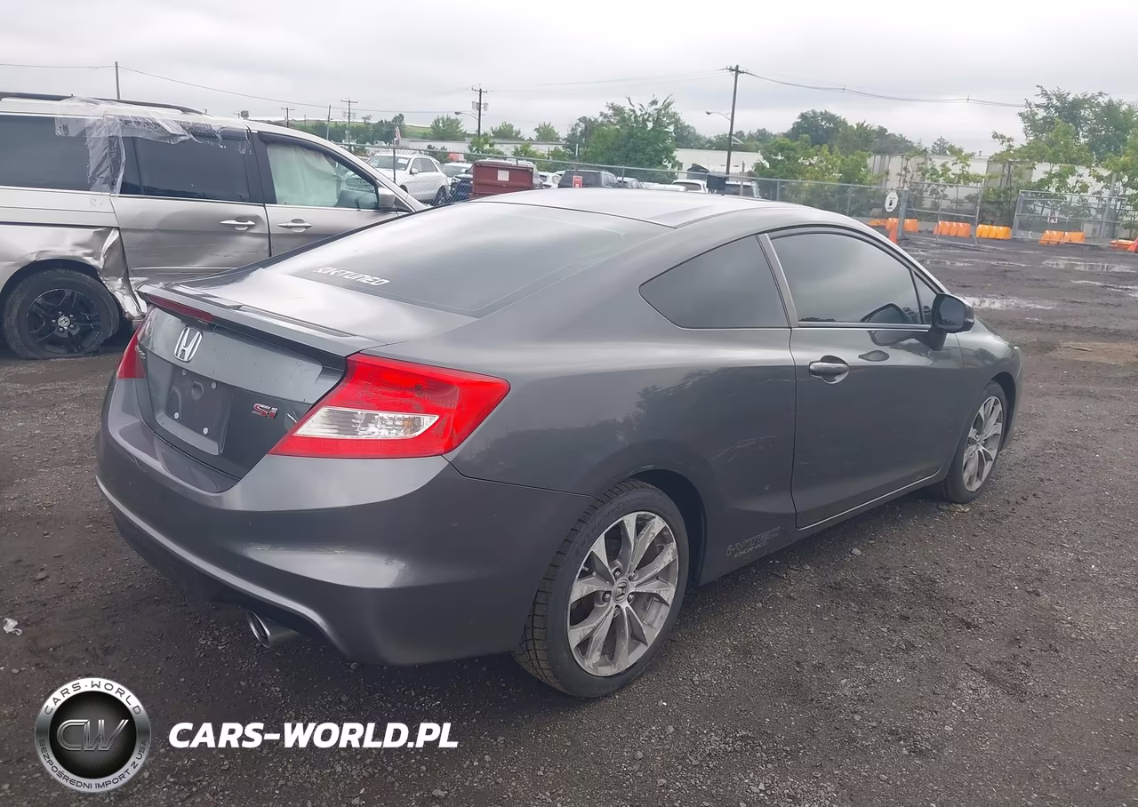 2012 Honda Civic Si VIN:2HGFG4A50CH702781 - 4