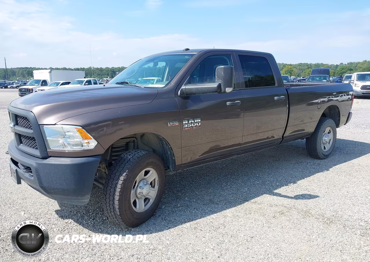 2018 Ram 3500 Tradesman 4X4 8' Box VIN:3C63R3GT4JG318552 - 2