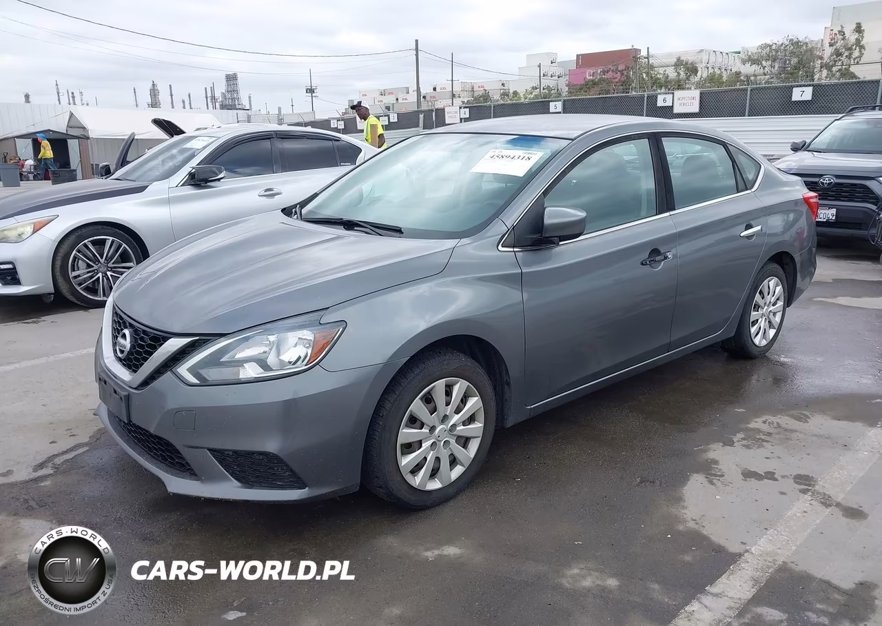 2017 Nissan Sentra Sv VIN:3N1AB7AP2HL695828 - 2