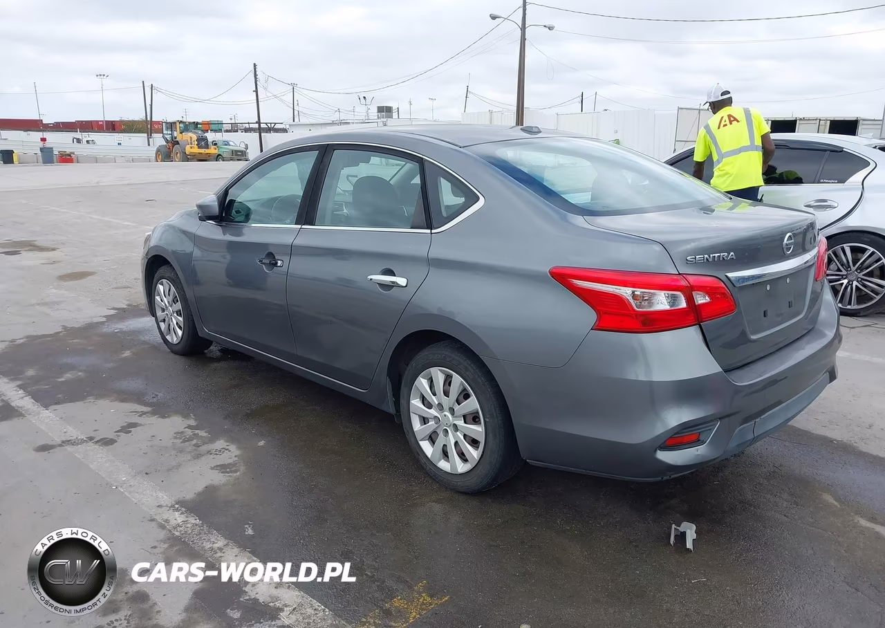 2017 Nissan Sentra Sv VIN:3N1AB7AP2HL695828 - 3