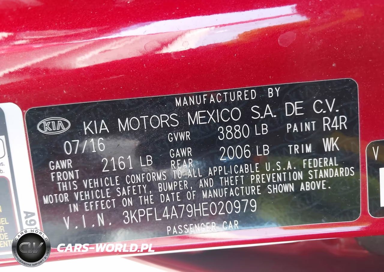 2017 Kia Forte S VIN:3KPFL4A79HE020979 - 9