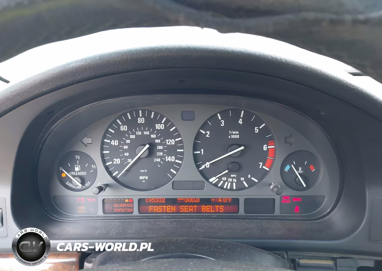 1998 BMW 540I VIN:WBADE5328WBV94389 - 7