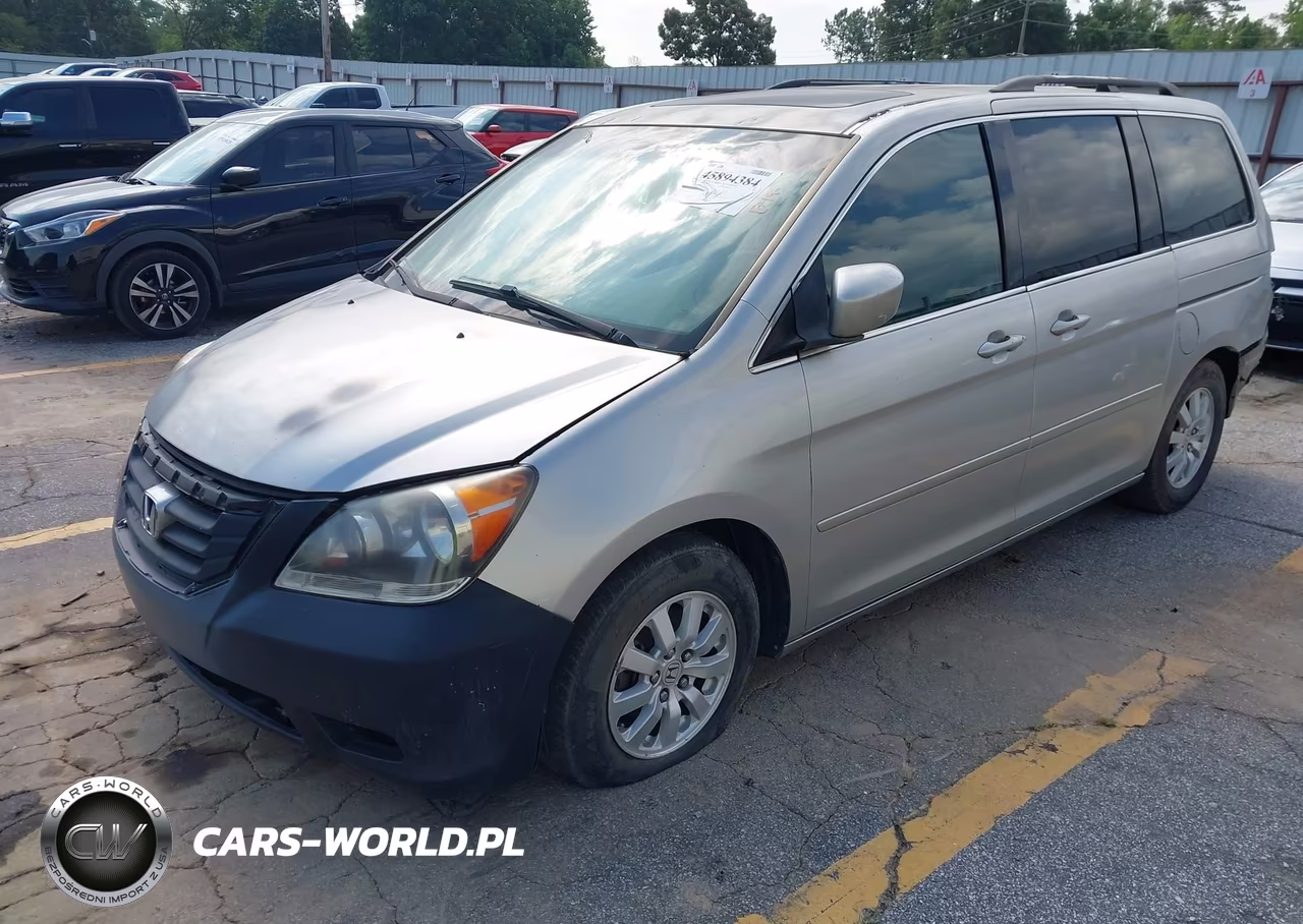 2008 Honda Odyssey Ex-L VIN:5FNRL38738B109292 - 2