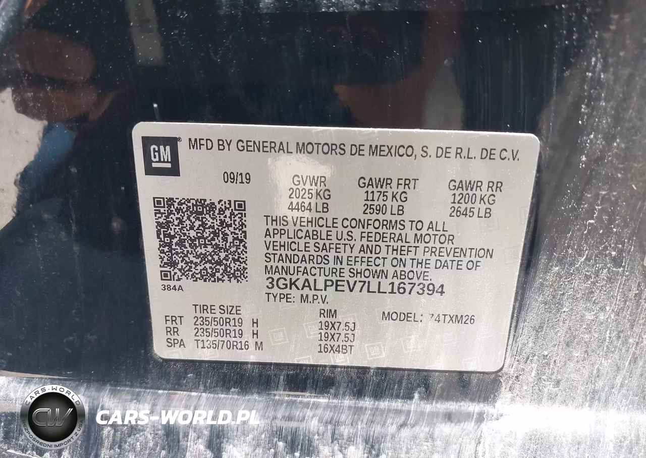 2020 GMC Terrain Fwd Slt VIN:3GKALPEV7LL167394 - 9