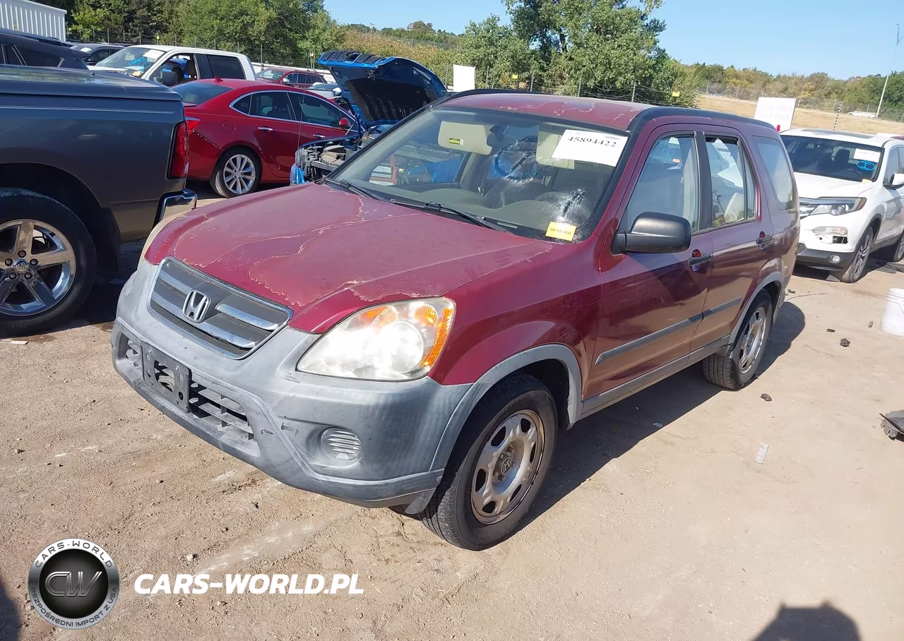 2005 Honda Cr-V Lx VIN:JHLRD68595C008590 - 2