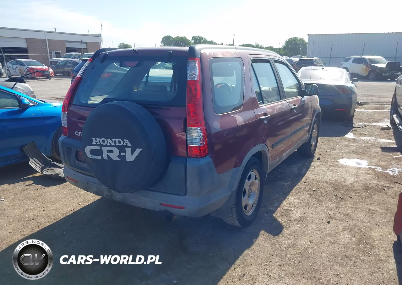 2005 Honda Cr-V Lx VIN:JHLRD68595C008590 - 4