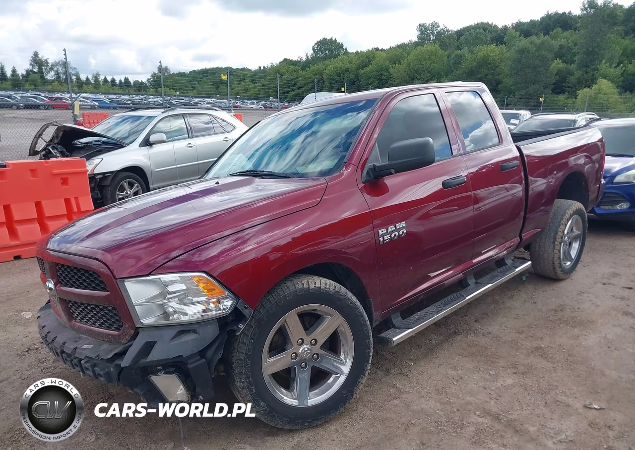 2017 Ram 1500 Express 4X4 6'4 Box VIN:1C6RR7FG6HS849616 - 2