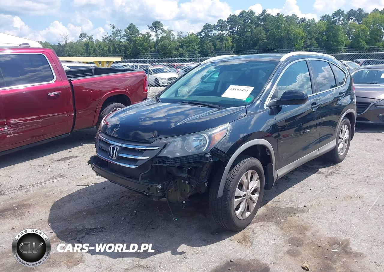 2013 Honda Cr-V Ex-L VIN:2HKRM4H70DH669673 - 2