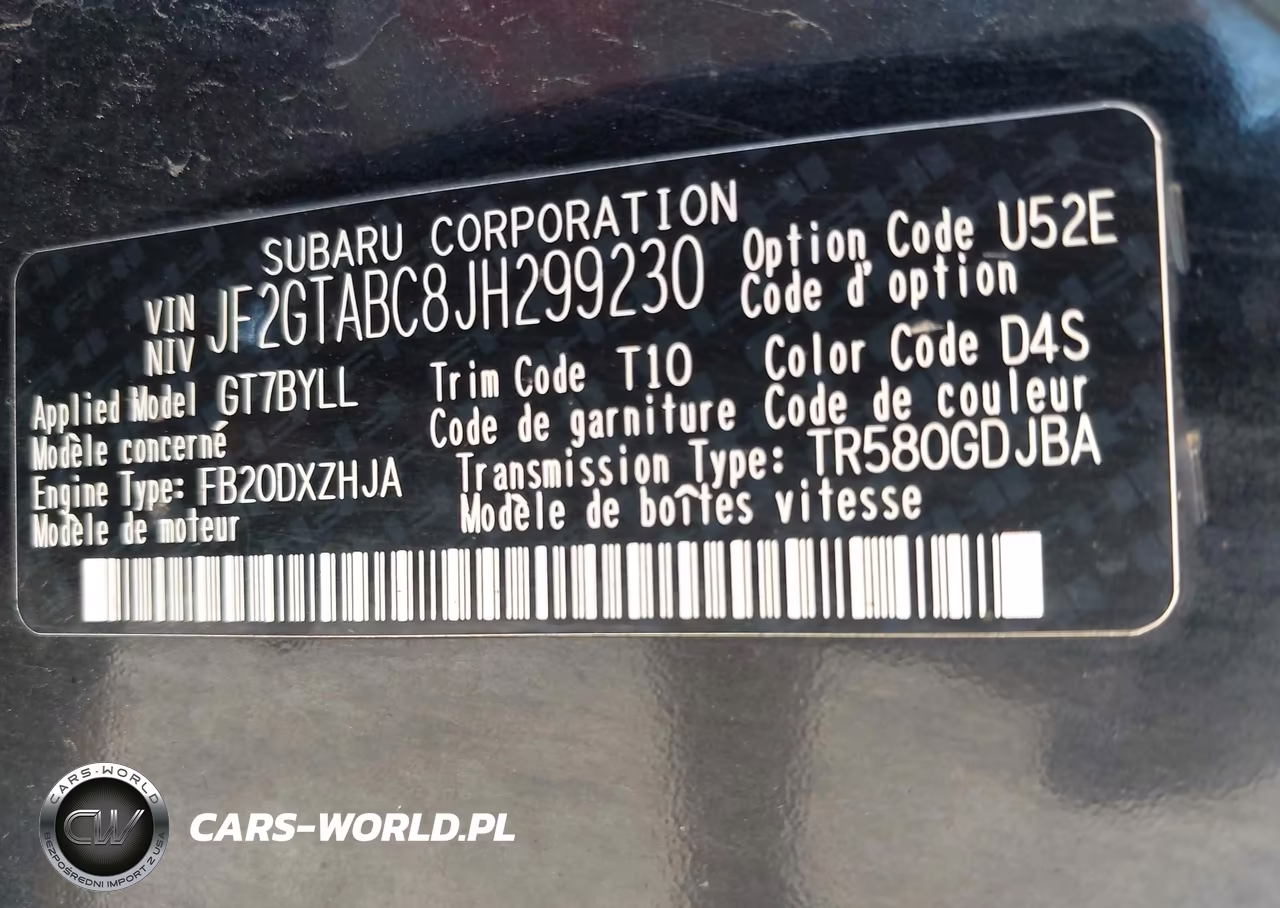 2018 Subaru Crosstrek 2.0I Premium VIN:JF2GTABC8JH299230 - 9