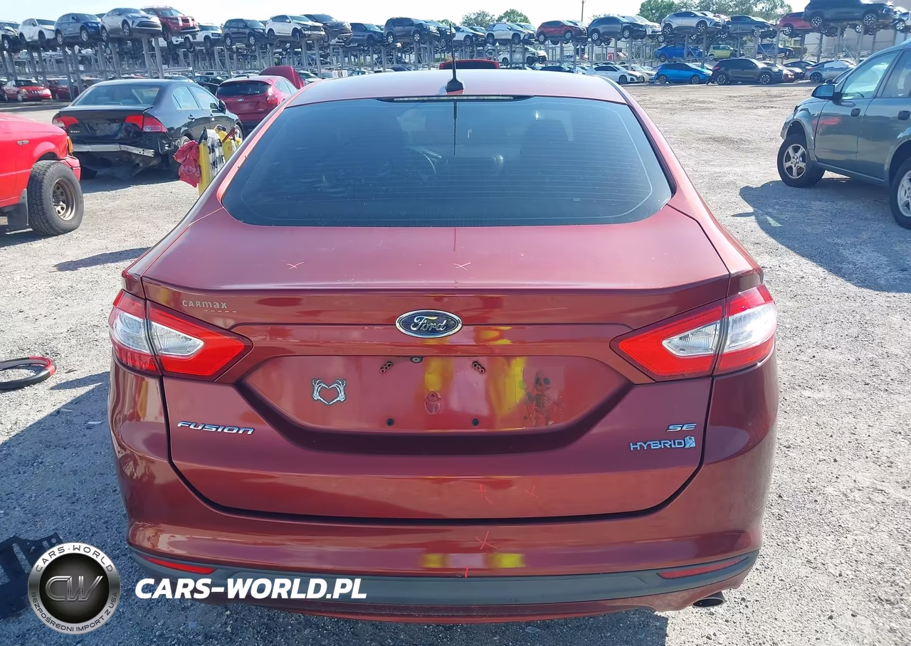 2014 Ford Fusion Hybrid Se VIN:3FA6P0LU4ER308306 - 16