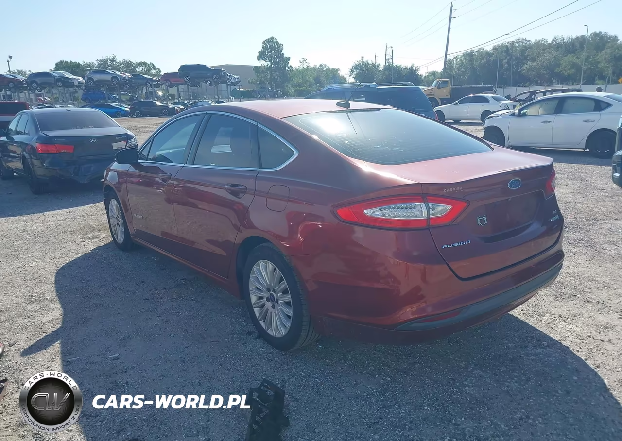 2014 Ford Fusion Hybrid Se VIN:3FA6P0LU4ER308306 - 3