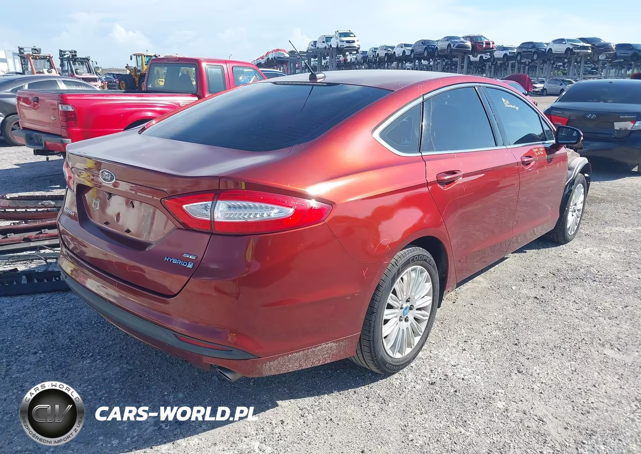 2014 Ford Fusion Hybrid Se VIN:3FA6P0LU4ER308306 - 4