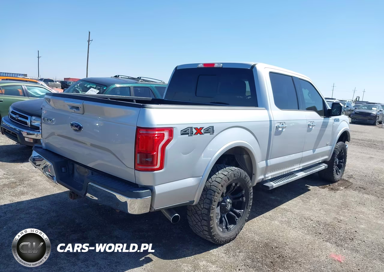 2015 Ford F-150 Lariat VIN:1FTEW1EGXFKD05020 - 4
