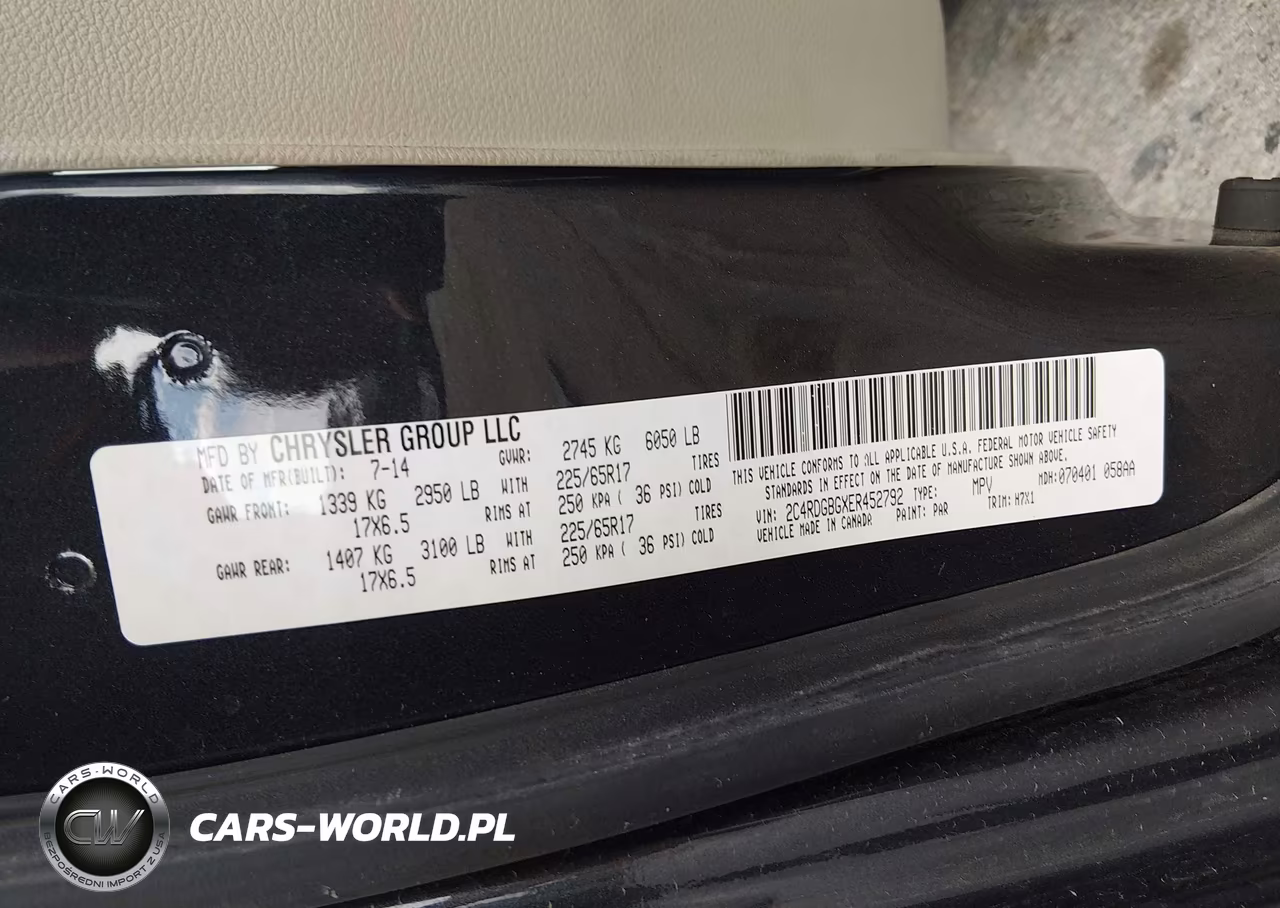 2014 Dodge Grand Caravan Se VIN:2C4RDGBGXER452792 - 9